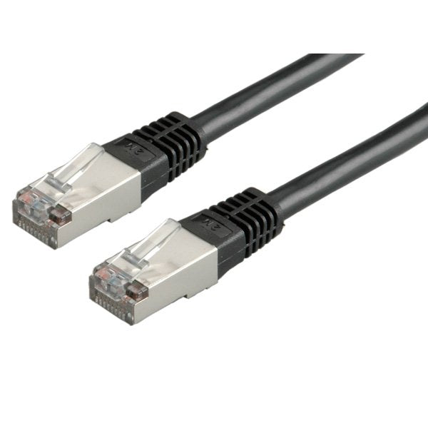 Roline Cable De Red Kat.5e Class D S Ftp Schwarz 0,5m