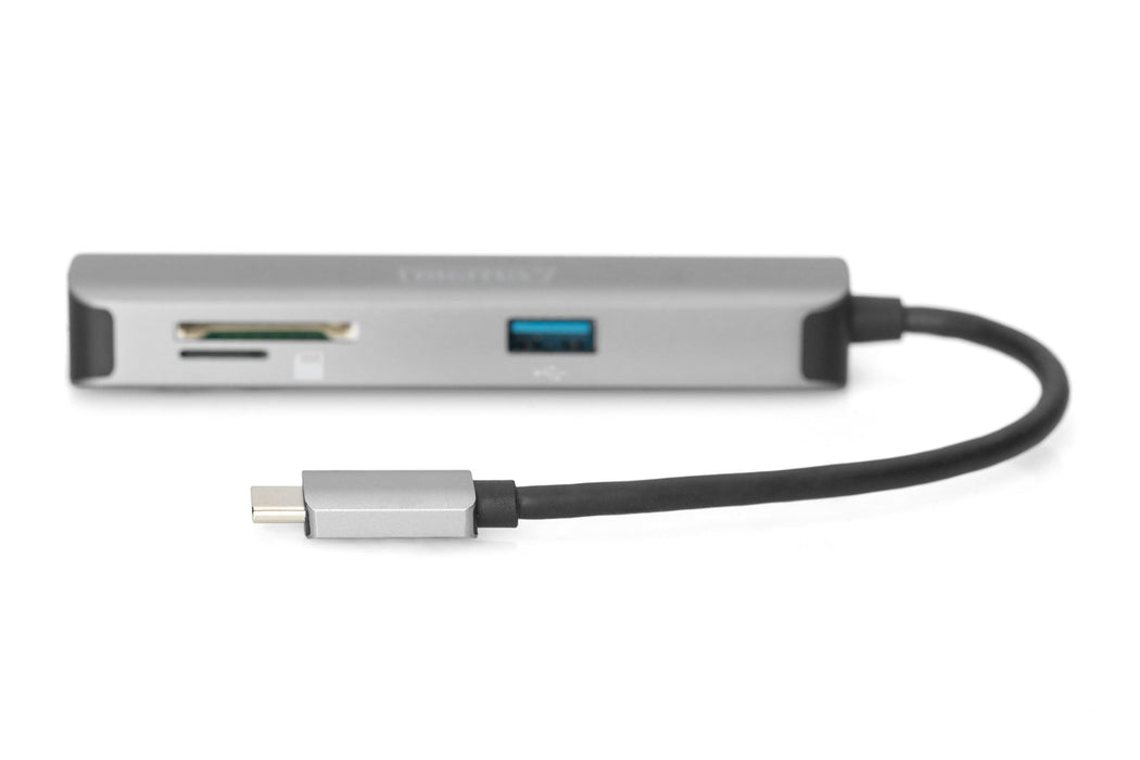 EAN 4016032472568 - Digitus DA-70891 base para portátil y replicador de puertos Alámbrico USB 3.2 Gen 1 (3.1 Gen 1) Type-C Gr imagen 6