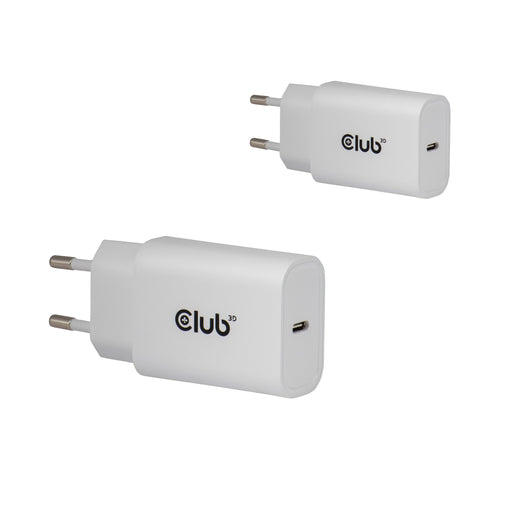 EAN 8719214473396 - CLUB3D CAC-3020 cargador de dispositivo móvil Smartphone, Universal Blanco Corriente alterna Carga rápida imagen 1