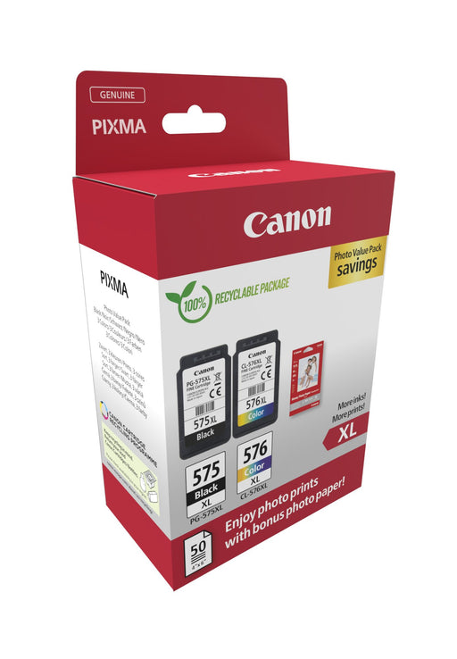 EAN 8714574679679 - Canon 5437C006 cartucho de tinta 2 pieza(s) Original Alto rendimiento (XL) Negro, Cian, Magenta, Amarillo imagen 2