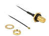 EAN 4043619124602 - DeLOCK 0.2m, RP-SMA/MHF IV cable coaxial 0,2 m MHF IV / HSC MXHP32 imagen 1