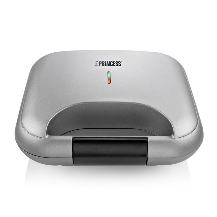 EAN 8713016082497 - Princess 127003 sandwichera 750 W Negro, Plata imagen 4