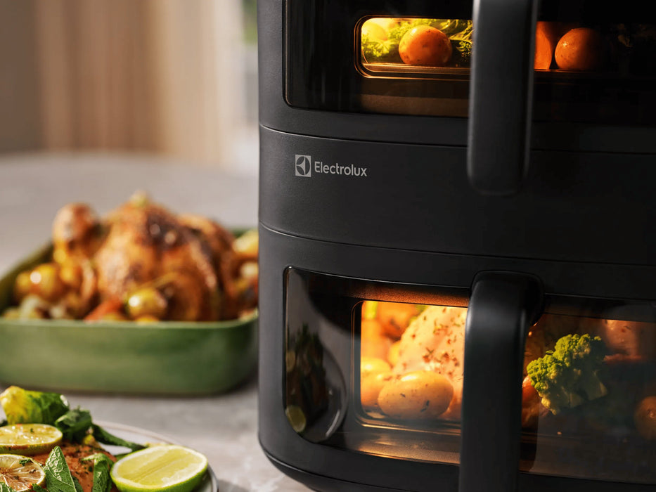 EAN 7333394095806 - Electrolux EAFD11B Doble 11 L Independiente 2700 W Freidora de aire caliente Negro imagen 13
