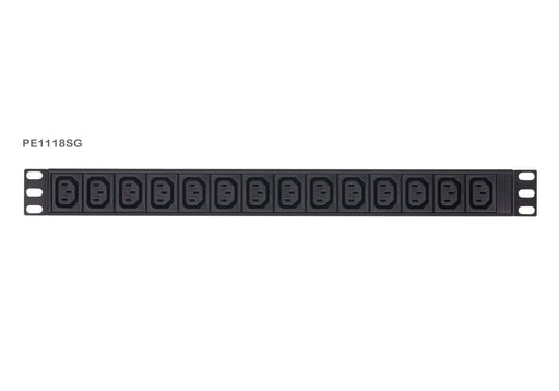 EAN 4710469340772 - ATEN PE1118SG-AT-G unidad de distribución de energía (PDU) 18 salidas AC Negro imagen 2