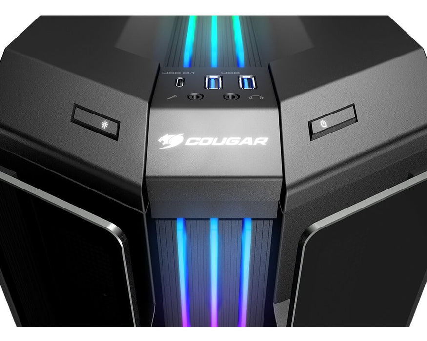 EAN 4715302442910 - COUGAR Gemini T Pro Midi Tower Negro imagen 2