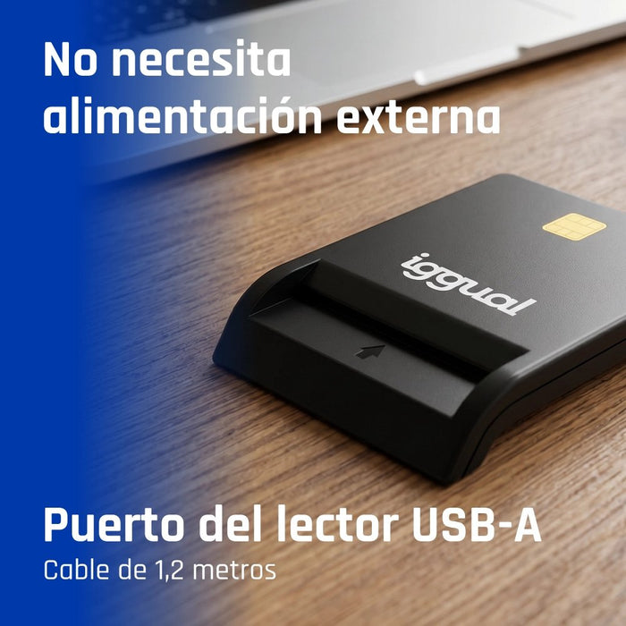 EAN 8435364316740 - iggual IGG316740 lector de tarjeta magnética imagen 10