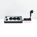 EAN 8433281011342 - Nanocable 10.37.0013-BK base múltiple 1,5 m 3 salidas AC Interior Aluminio, Negro imagen 3