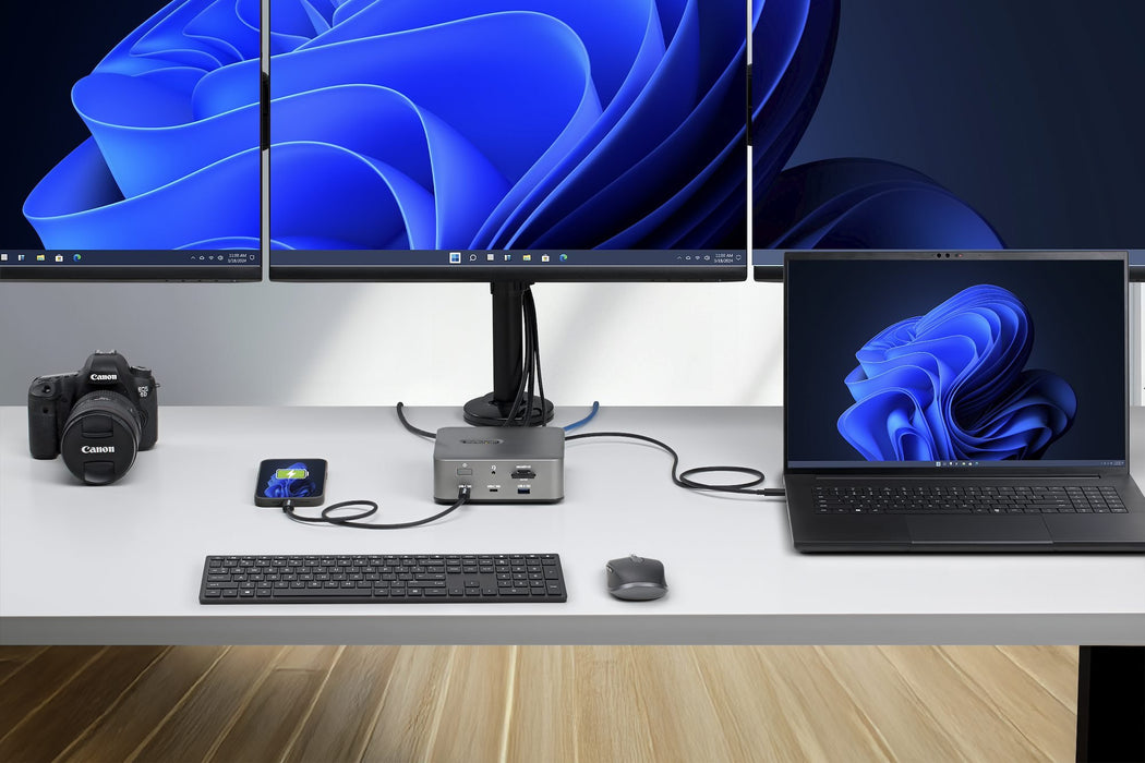 EAN 65030923118 - StarTech.com 215UE-TB5USB4DOCK base para portátil y replicador de puertos Alámbrico Thunderbolt 5 Gris imagen 3