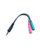 EAN 5712505030400 - Microconnect AUDALS015 cable de audio 0,25 m 3,5mm 2 x 3.5mm Negro imagen 1