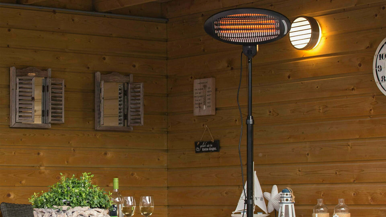 EAN 8717568082691 - Sunred SMQ2000A calefactor eléctrico Interior y exterior Negro 2000 W Calefactor eléctrico de cuarzo imagen 7