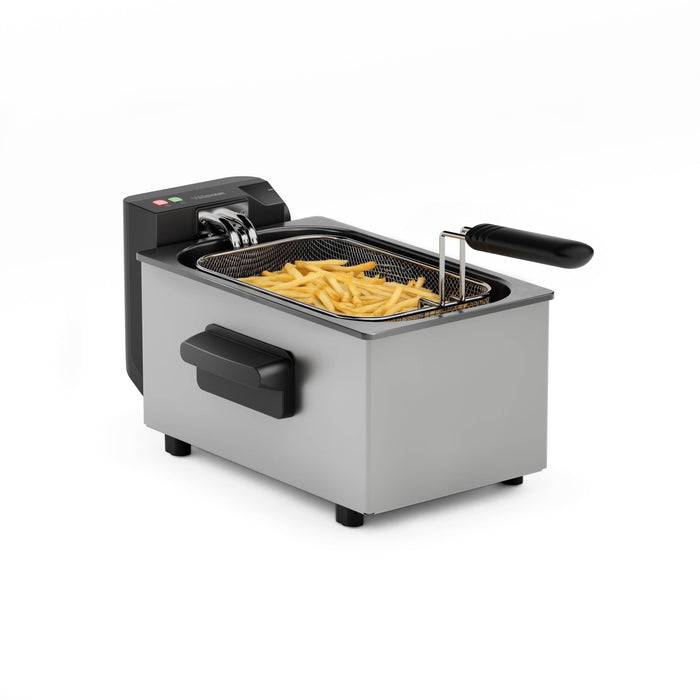 Freidora Tristar Fr-9338, 3l, Acero Inoxidable, Color Negro