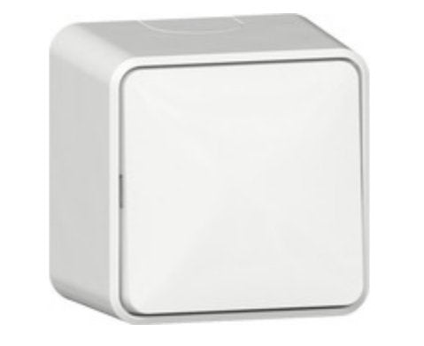 Gira 310613 Interruptor Basculante Auswe + Placa De Montaje. Ap Blanco Puro
