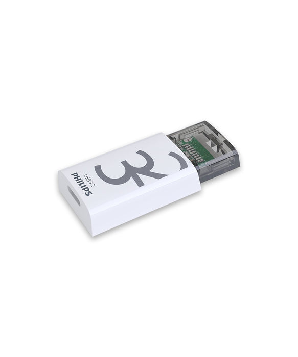 EAN 4895229114937 - Philips Click unidad flash USB 32 GB USB Tipo C 3.2 Gen 1 (3.1 Gen 1) Transparente, Blanco imagen 3