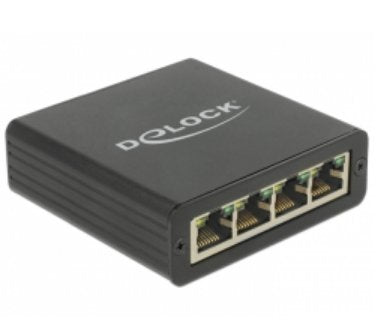 EAN 4043619629664 - DeLOCK 62966 hub de interfaz Negro imagen 1