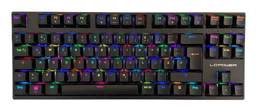 EAN 4260070129933 - LC-Power LC-KEY-MECH-2-RGB-C-W teclado Juego USB + RF Wireless + Bluetooth QWERTZ Alemán Negro imagen 2