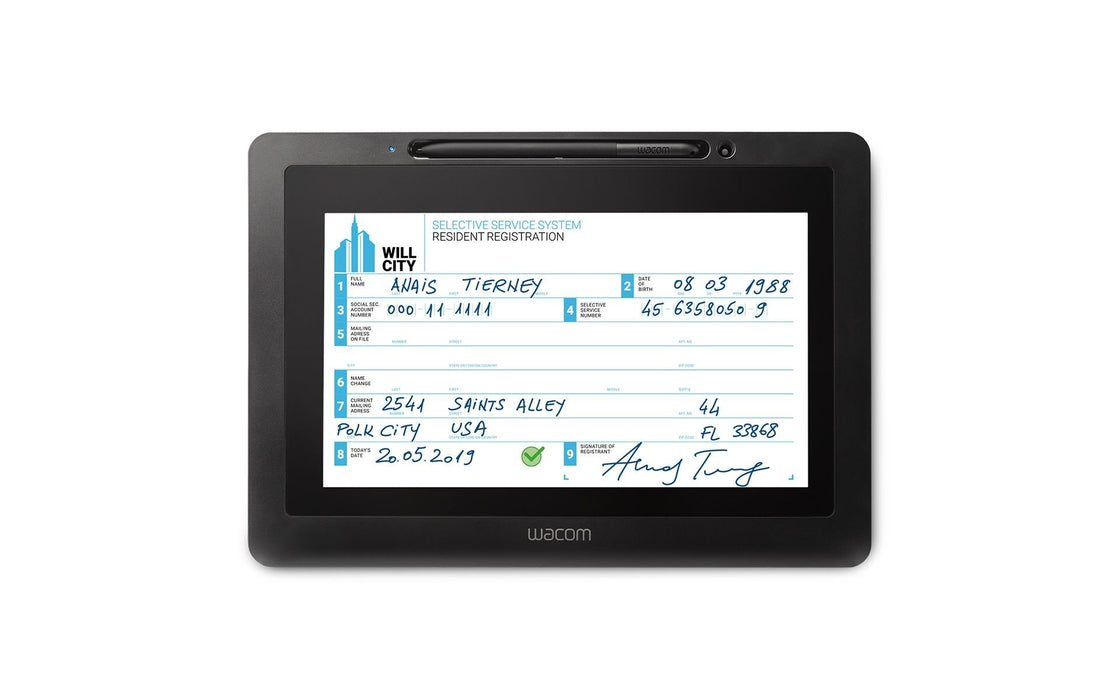 EAN 4949268706520 - Wacom DTU-1031AX LCD 25,6 cm (10.1") Negro imagen 1