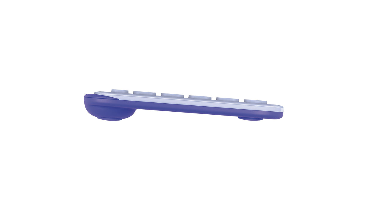 EAN 5099206127586 - Logitech 920-013074 teclado Universal Bluetooth QWERTY Internacional de EE.UU. Lila, Blanco imagen 5