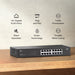EAN 1210002602037 - TP-Link LS1016G switch No administrado Gigabit Ethernet (10/100/1000) Negro imagen 6