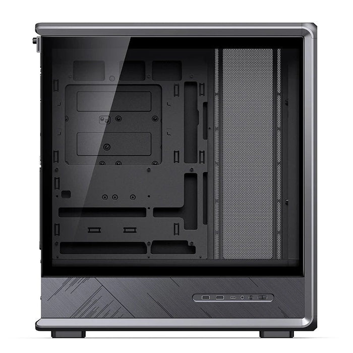 Jonsbo D401 Pc-Gehäuse, Midi Tower, Atx, Tempered Glass - Schwarz