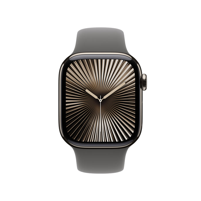 EAN 0195949566158 - Apple Watch Series 10 OLED 42 mm Digital 374 x 446 Pixeles Pantalla táctil 4G Titanio Wifi GPS (satélite) imagen 2