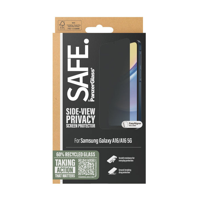 Safe. By Panzerglass® Privacy Screen Protector Samsung A16 A16 5g Uwf