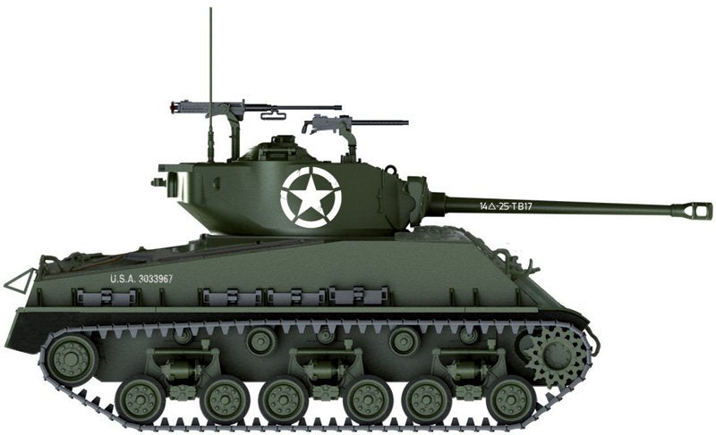 EAN 8001283065290 - Italeri M4A3E8 Sherman "FURY" Tank model Kit de montaje 1:35 imagen 6