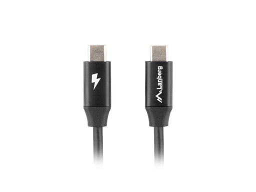 EAN 5901969429091 - Lanberg CA-CMCM-40CU-0018-BK cable USB USB 2.0 1,8 m USB C Negro imagen 2