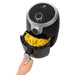 EAN 4006160639643 - Clatronic FR 3769 H Sencillo 1,8 L Independiente 1000 W Freidora de aire caliente Negro, Acero inoxidable imagen 2