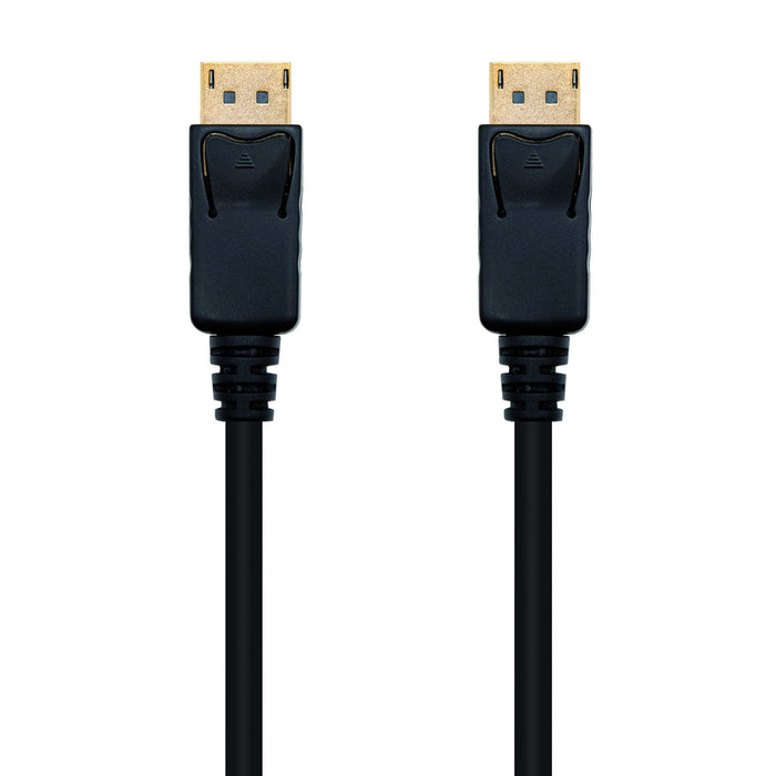 Cable Displayport 1.2 4k Nanocable 10.15.2310 Displayport Macho Displayport Macho 10m Negro