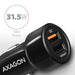EAN 8595247904034 - Axagon PWC-QC5 cargador de dispositivo móvil Teléfono móvil, Smartphone, Tableta, Universal Negro Encende imagen 7