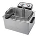 EAN 4006160011203 - ProfiCook PC-FR 1038 Doble 5 L Independiente 3000 W Freidora Plata imagen 2