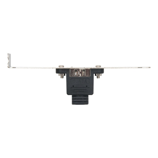 EAN 8433281001862 - Nanocable 10.18.0501-OEM cambiador de género para cable SATA eSATA Negro, Acero inoxidable imagen 1