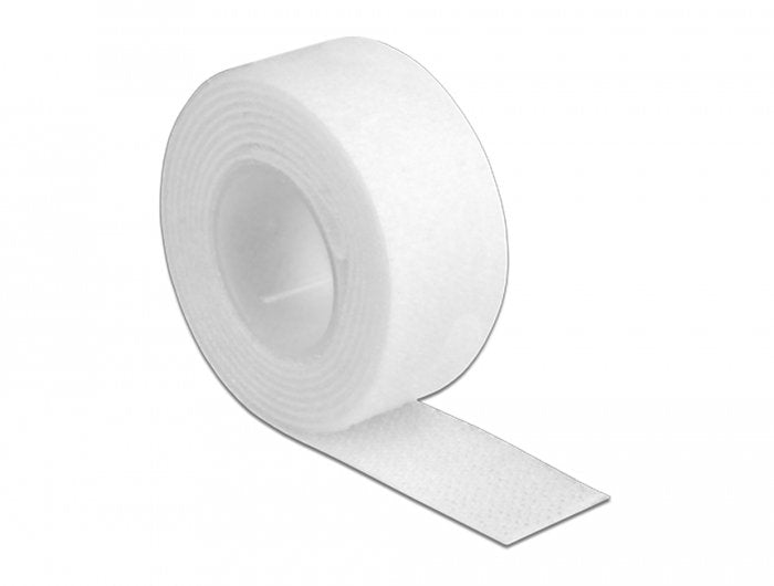 Klettband Auf Rolle L 1 M X B 20 Mm Weiss