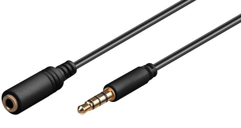 EAN 5054533499546 - Microconnect IPOD006B cable de audio 5 m 3,5mm Negro imagen 1