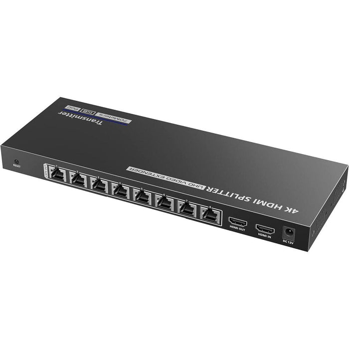 8-Way Hdmi Splitter With  Extender On 4k Network Cable
