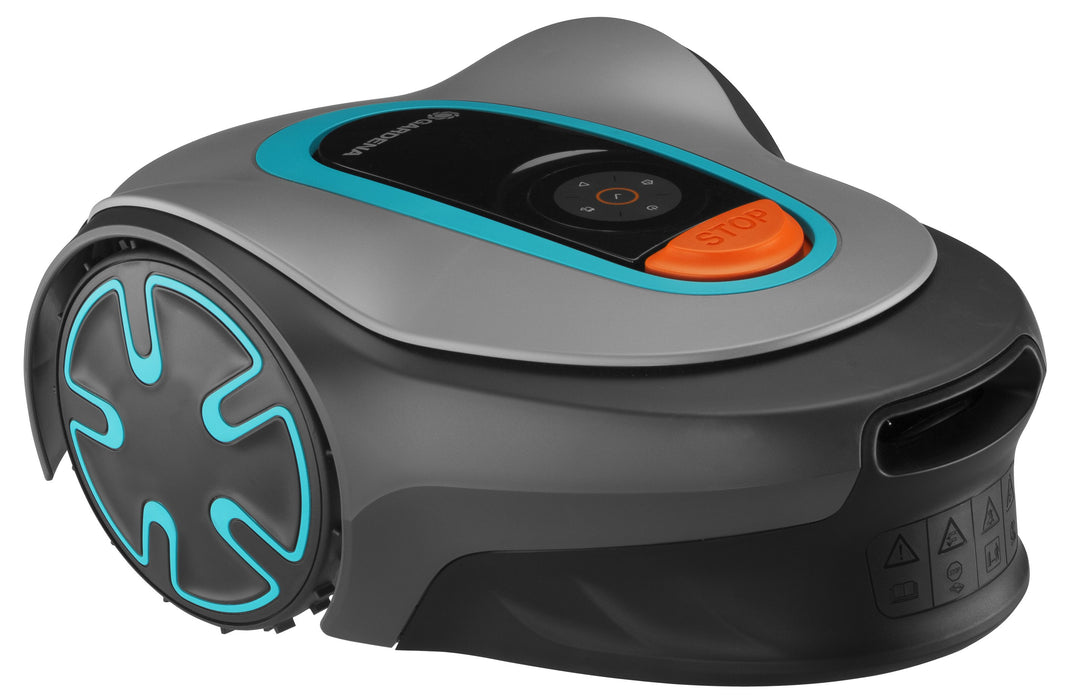 EAN 4078500053105 - Gardena SILENO minimo Robot cortacésped Batería Negro, Azul, Gris imagen 3