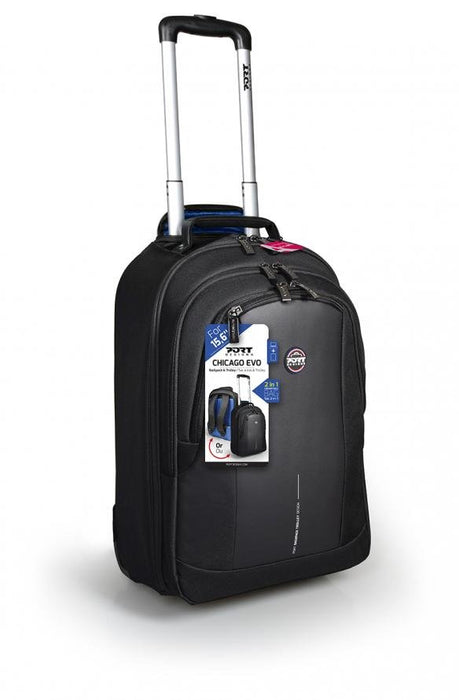 EAN 3567041702319 - Port Designs CHICAGO EVO 39,6 cm (15.6") Maletín con ruedas Negro imagen 1
