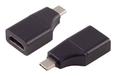 EAN 4017538151773 - S/CONN maximum connectivity 14-05055 adaptador de cable de vídeo USB Tipo C HDMI tipo A (Estándar) Negro imagen 1