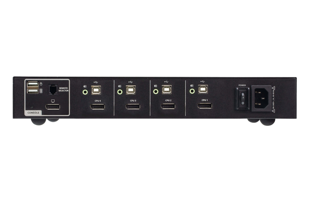 EAN 4710469341373 - ATEN CS1184DP4 interruptor KVM Negro imagen 2