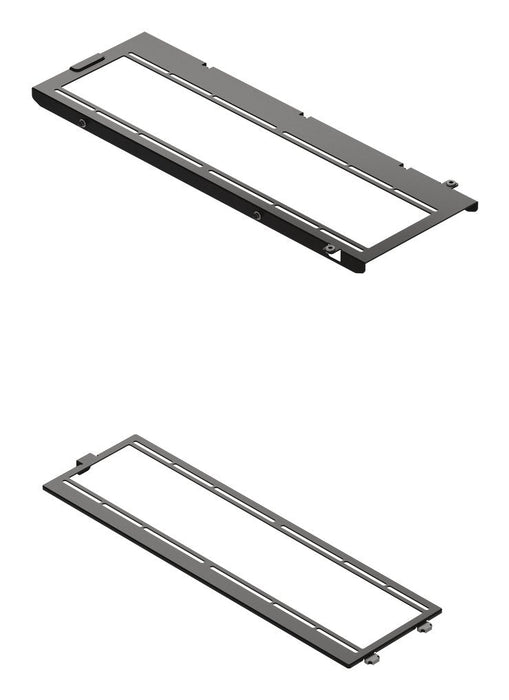 Havn Hs 420 Fan Brackets Para 360 Mm Radiatoren - Negro