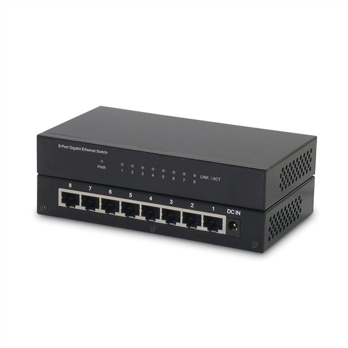 Roline Gigabit Ethernet Switch, 8 Ports