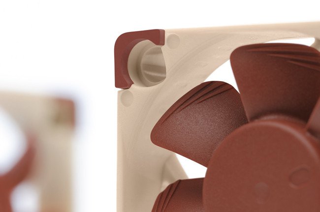 EAN 9010018100440 - Noctua NF A4x10 PWM Carcasa del ordenador Ventilador 4 cm Beige, Rojo imagen 5