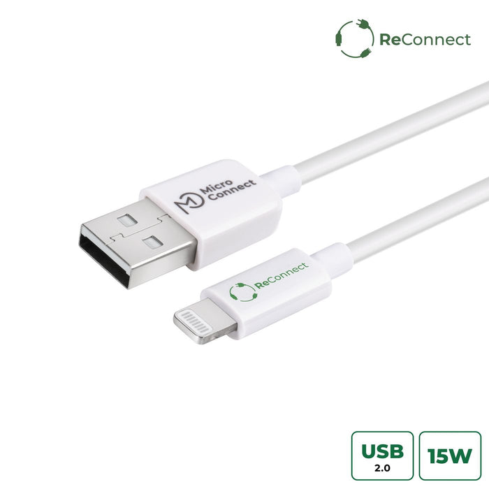 EAN 5715063597408 - Microconnect ECO-LIGHTNING2 cable de conector Lightning 2 m Blanco imagen 1