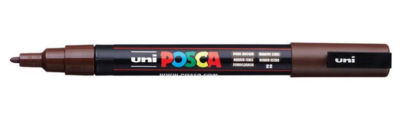 EAN 4902778202319 - POSCA PC-3M Marrón 1 pieza(s) imagen 1