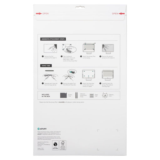 EAN 5706998845214 - eSTUFF GLBB24532299 filtro para monitor 61 cm (24") Filtro de privacidad para pantallas sin marco imagen 2