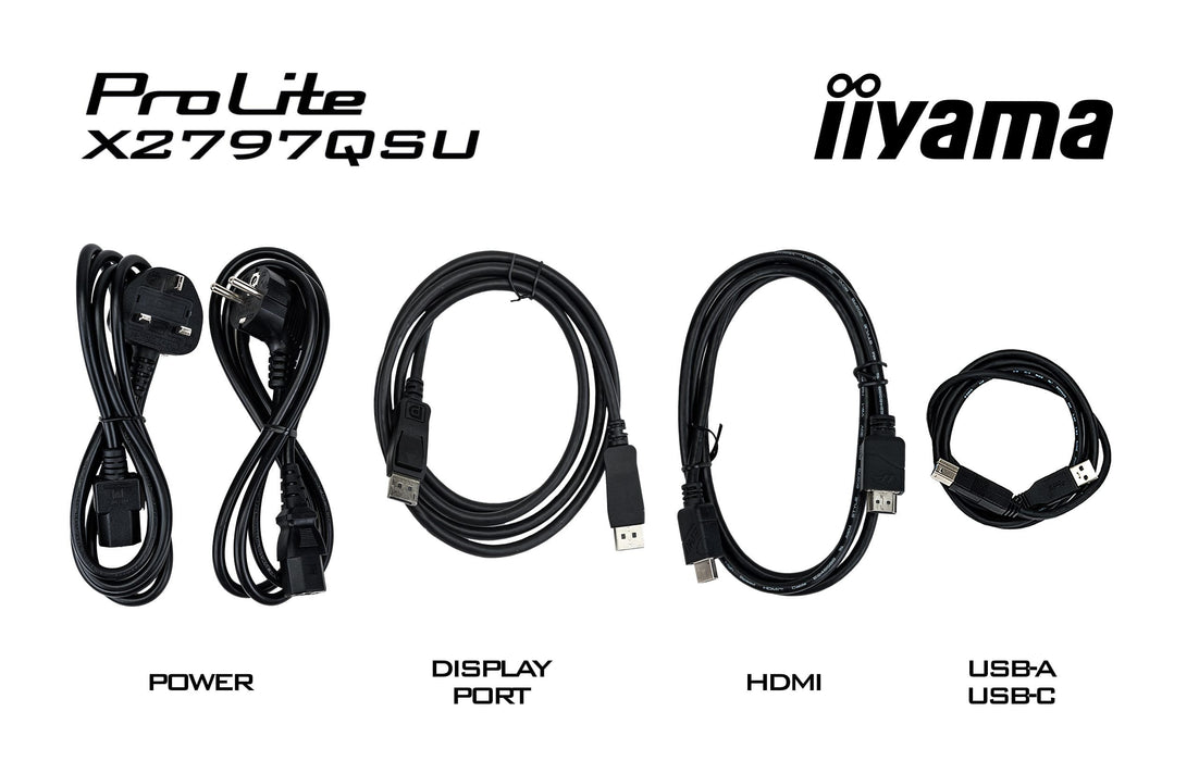 EAN 4948570126880 - iiyama ProLite X2797QSU-B1 pantalla para PC 68,6 cm (27") 2560 x 1440 Pixeles Quad HD LED Negro imagen 12
