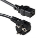 EAN 8716065326246 - ACT AK5185 cable de transmisión Negro 1,8 m C19 acoplador CEE7/7 imagen 1