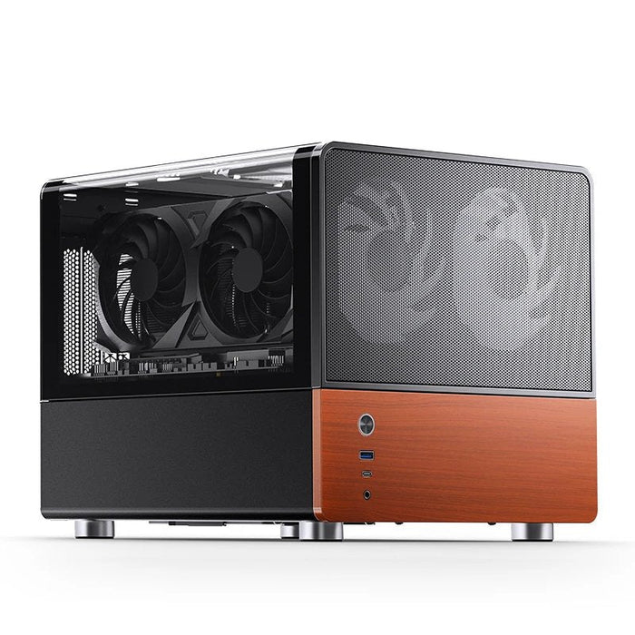 Jonsbo V12 Pc Carcasa, Mini-Tower, Micro-Atx - Negro