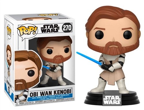 EAN 0889698317962 - FUNKO Figure POP! Star Wars:Clone Wars-Obi Wan imagen 1