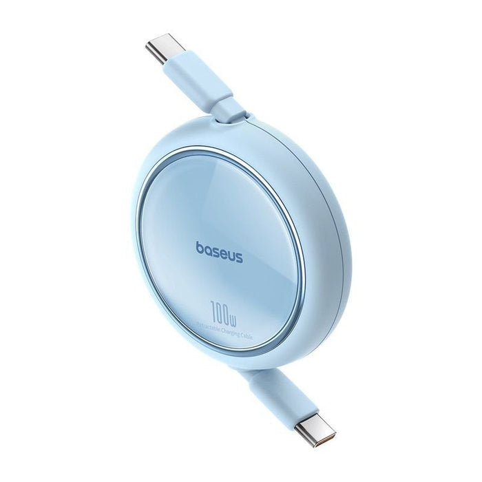 Baseus Cable Type-C - Type-C Free2draw Reatractable 480mb/S, 100w, 1m, Blue (P10364500311-00)